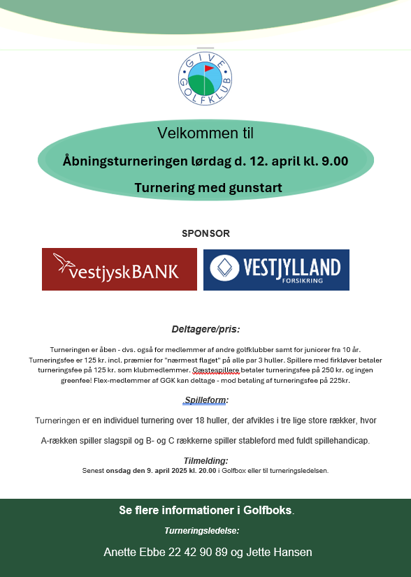 bningsturnering 2025